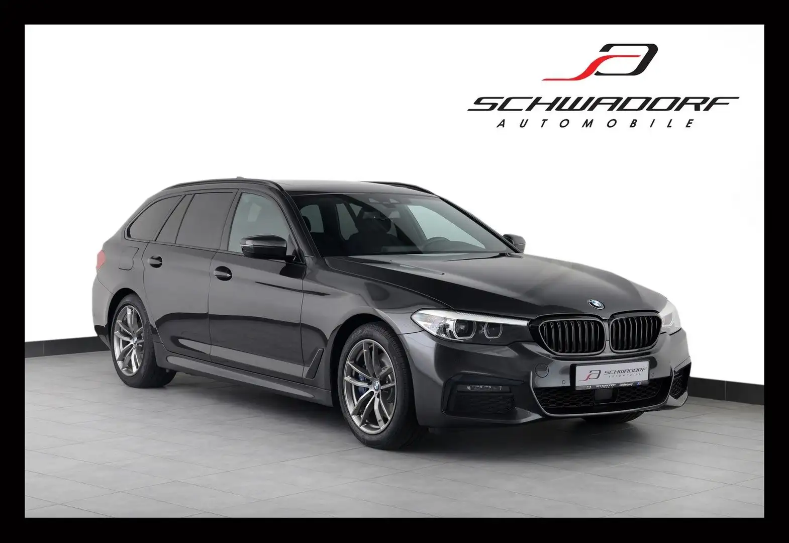 BMW 530 d xDrive Touring M Sport LiveCoProf ACC 1Hand Grau - 1