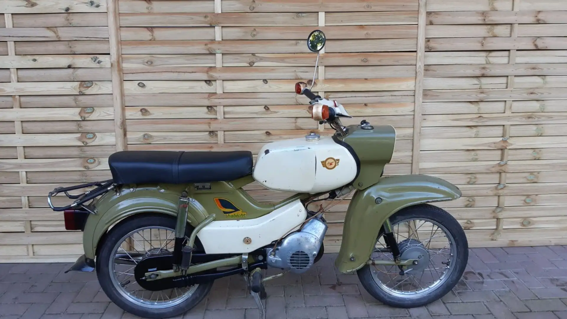 Simson Habicht,1.Hand,original,unverbastelt,Papiere Beige - 1