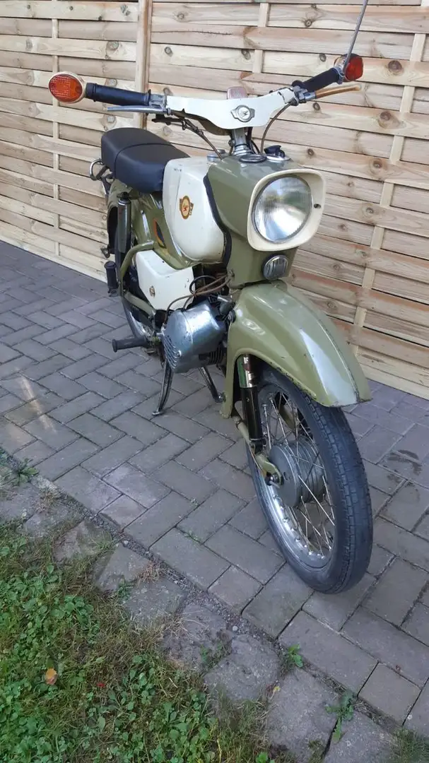 Simson Habicht,1.Hand,original,unverbastelt,Papiere Beige - 2