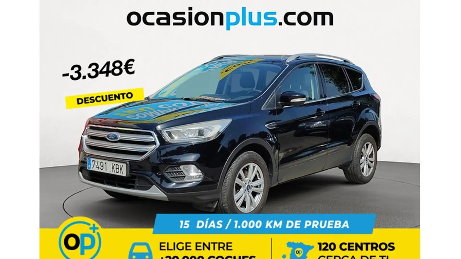 Ford Kuga 1.5TDCi Auto S&S Trend 4x2 120 Noir - 1