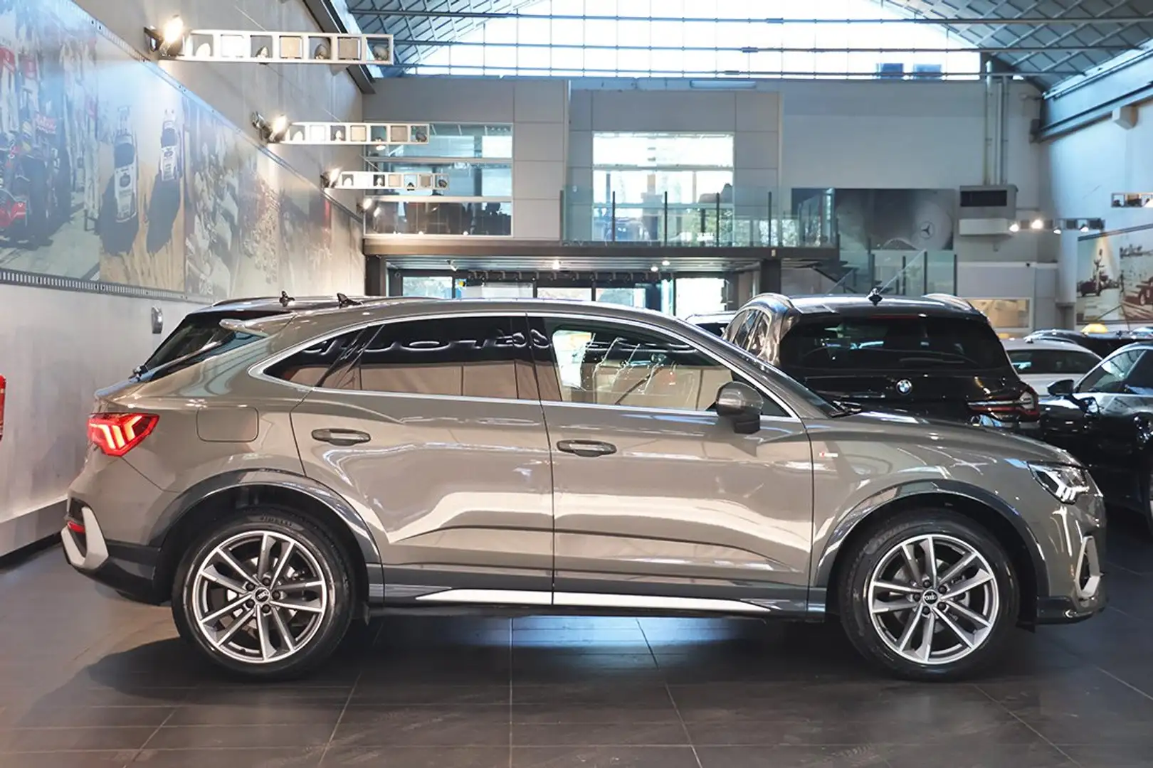 Audi Q3 35 TDI Sportback SPB Quattro S-Tronic S-Line Grigio - 2