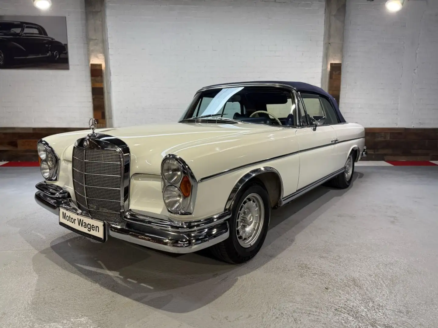 Mercedes-Benz 280 SE Cabrio (111) Blanc - 1