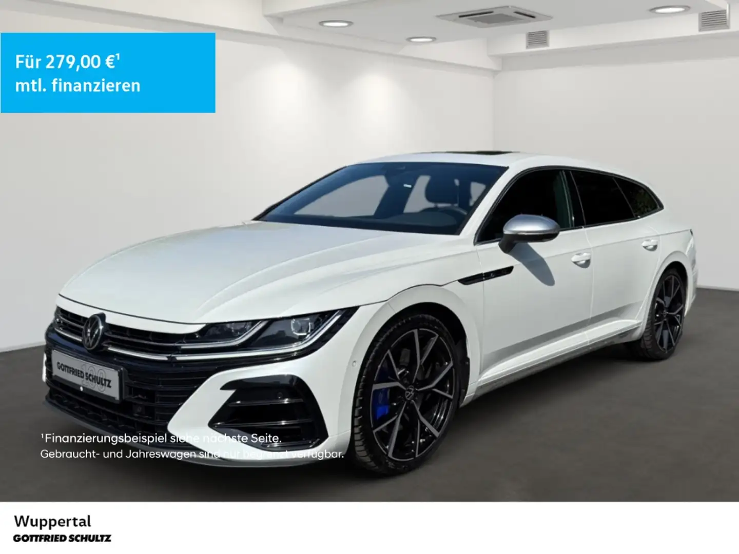 Volkswagen Arteon SB R 4M DSG PANO AHK DCC NAVI ACC KAM LED SHZ PDC Blanc - 1