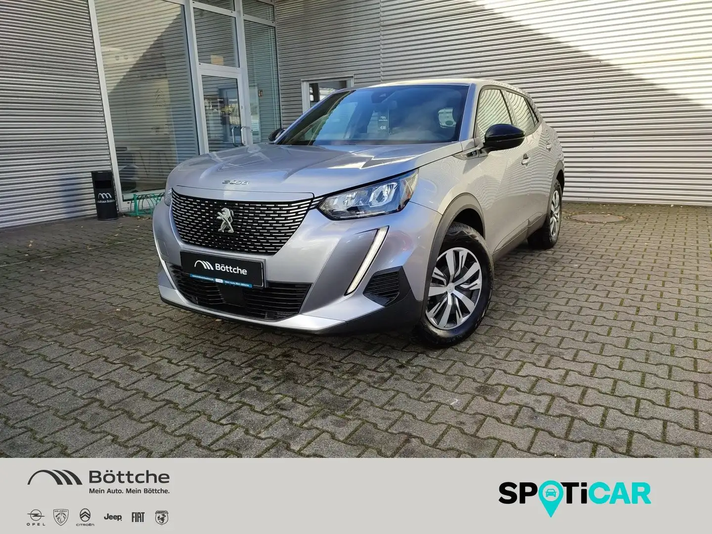 Peugeot 2008 e-2008 Active Pack AT/DAB/180°Kamera/Shz/Klimaauto Grijs - 1