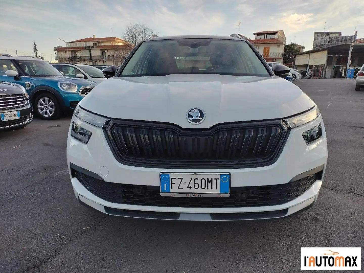 Skoda Kamiq 1.6 tdi Ambition 115cv dsg Bianco - 2