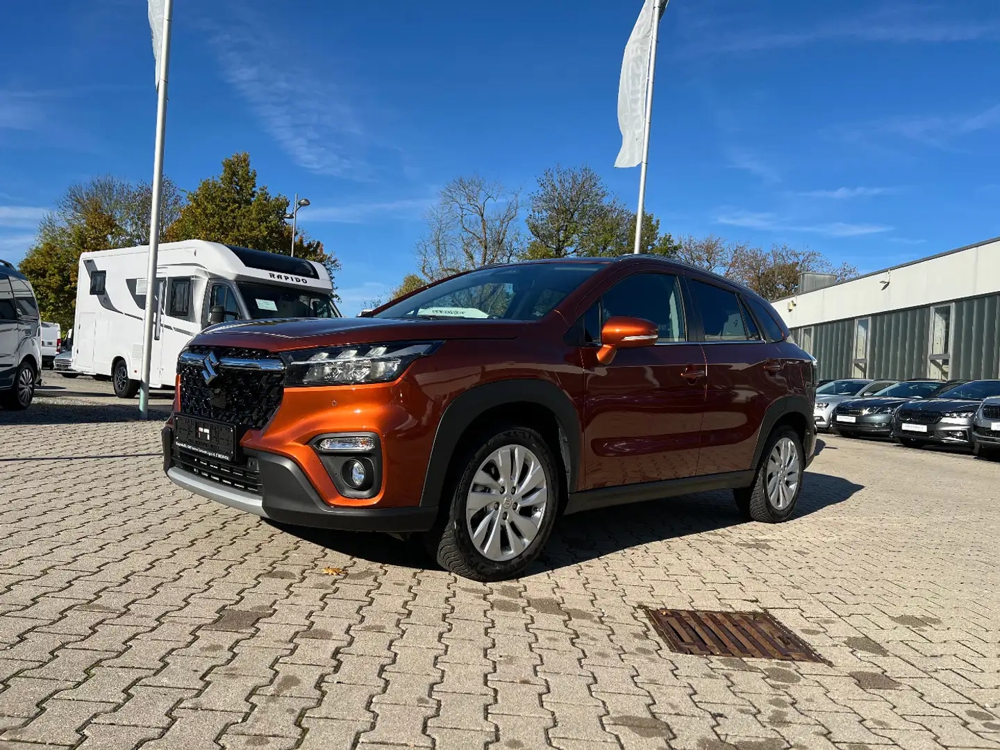 Suzuki S-Cross 1.4 Boosterjet 4WD GL+ *LED Navi Kamera* Bruin - 1