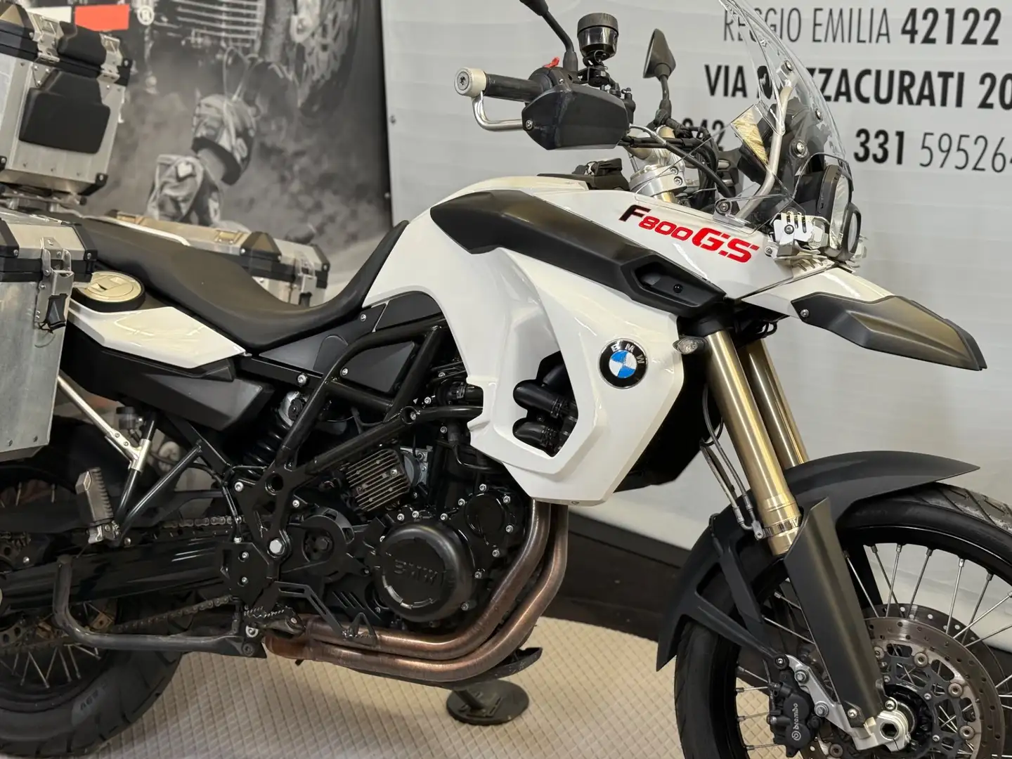 BMW F 800 GS Blanc - 2