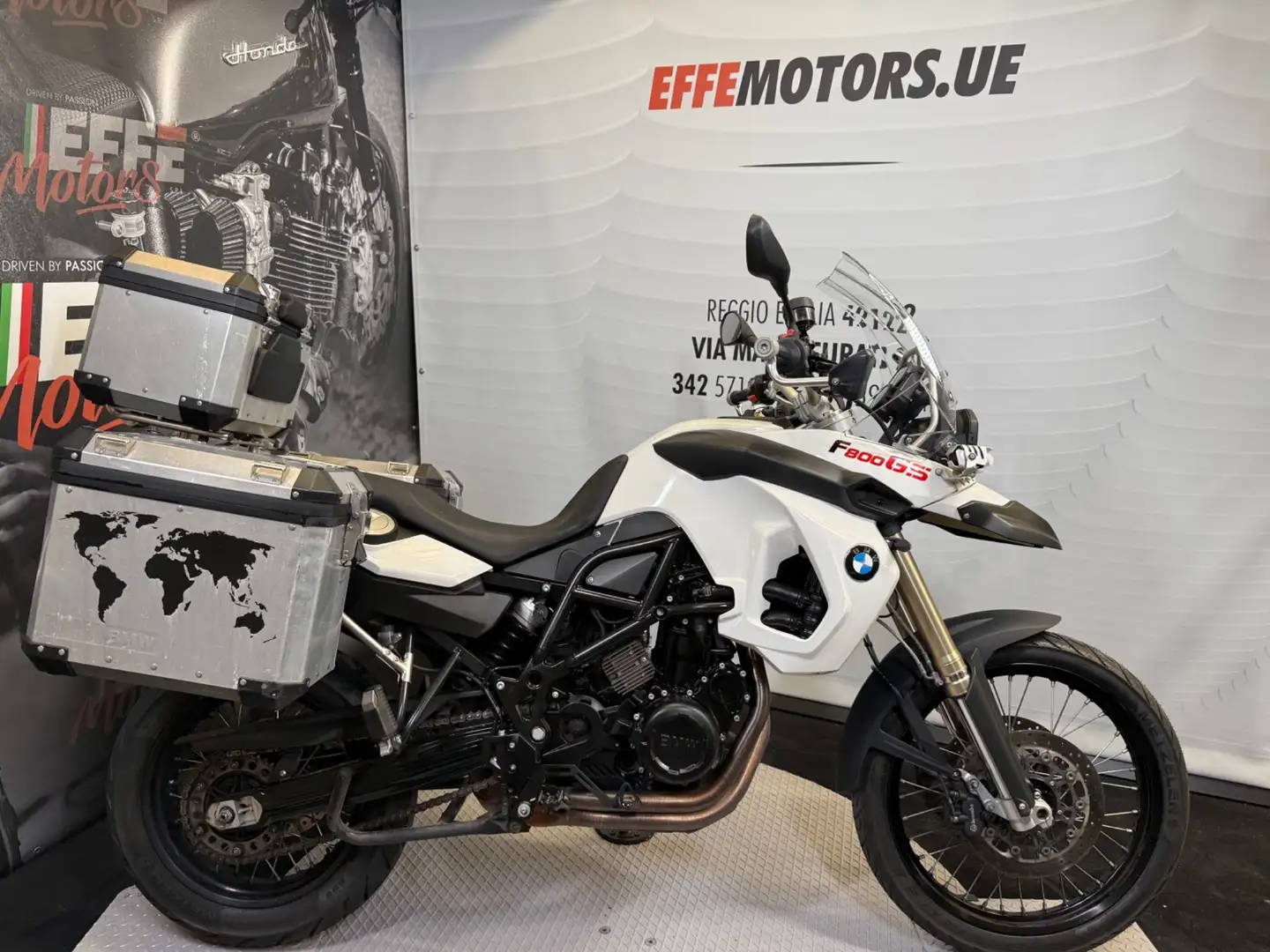 BMW F 800 GS Blanc - 1
