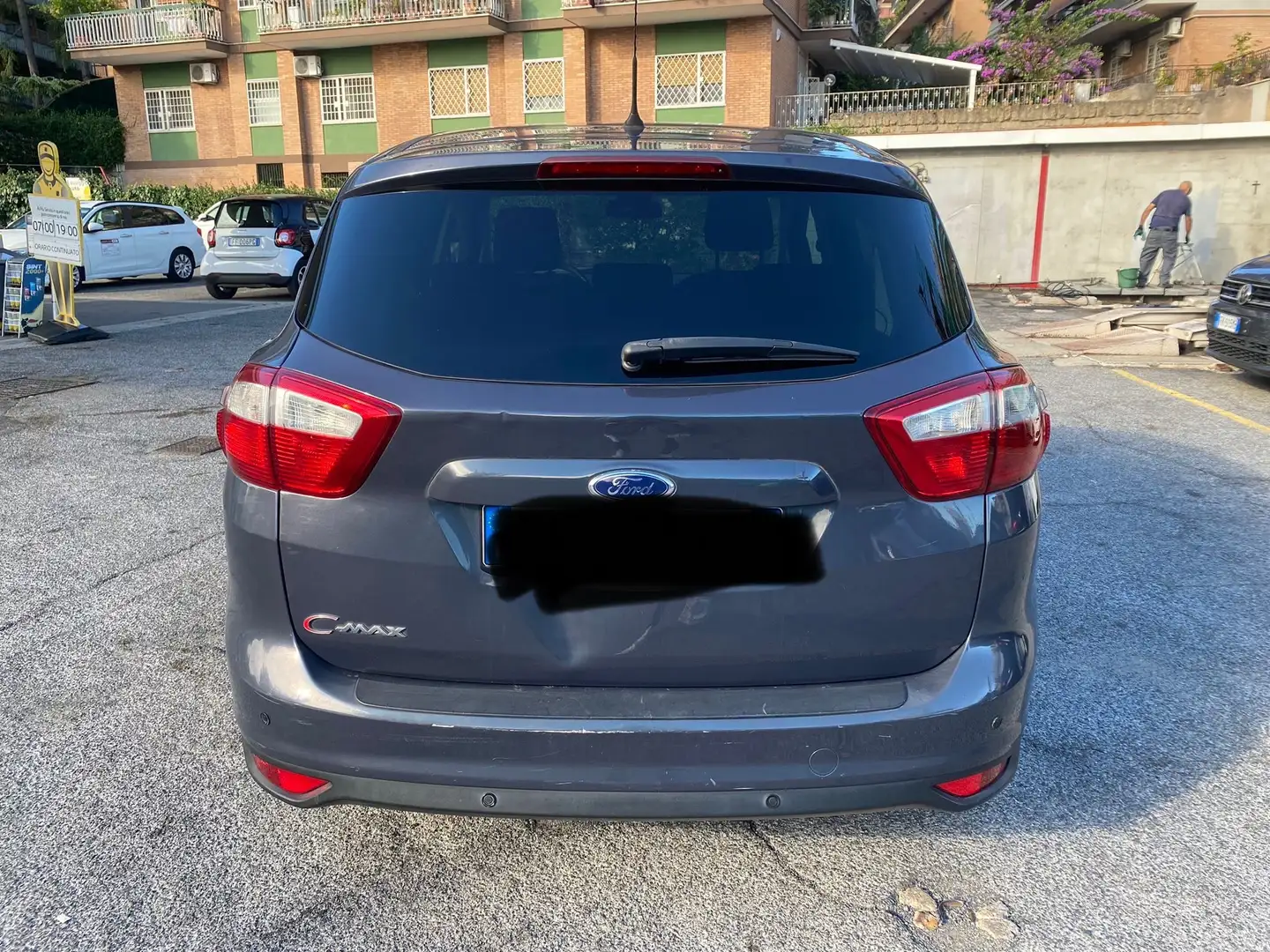 Ford C-Max C-Max 1.6 tdci Titanium 95cv Gris - 2