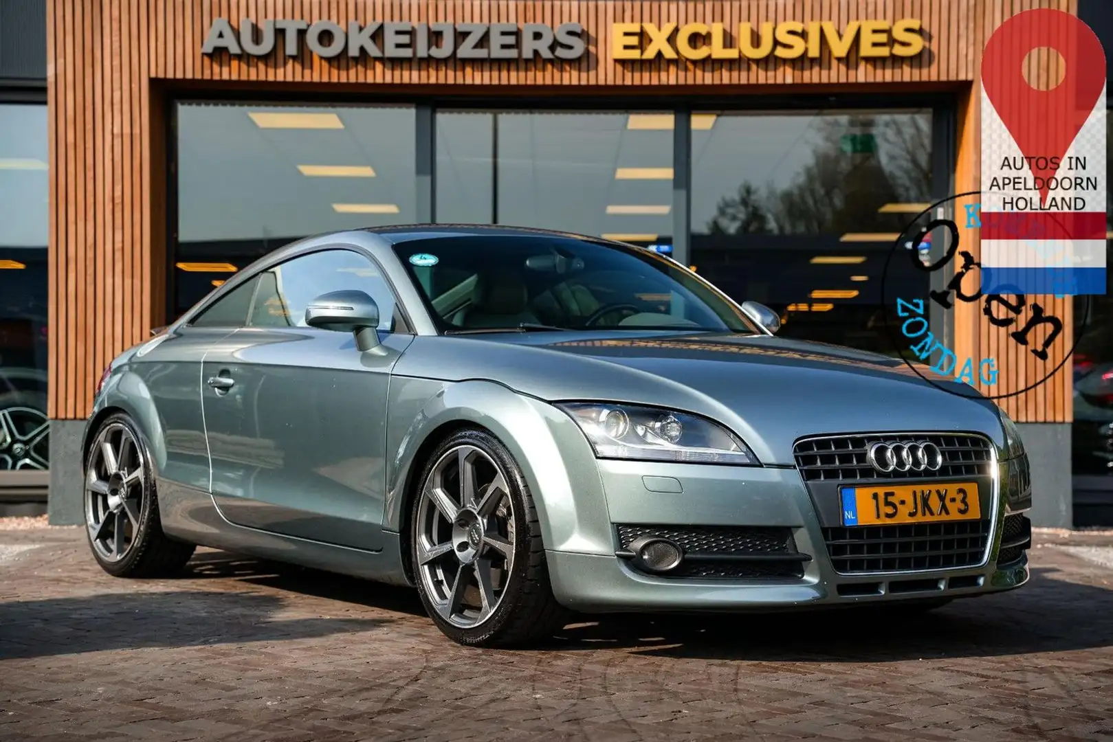 Audi TT 2.0 TFSI klima Cruise Carplay leder LM Grau - 1