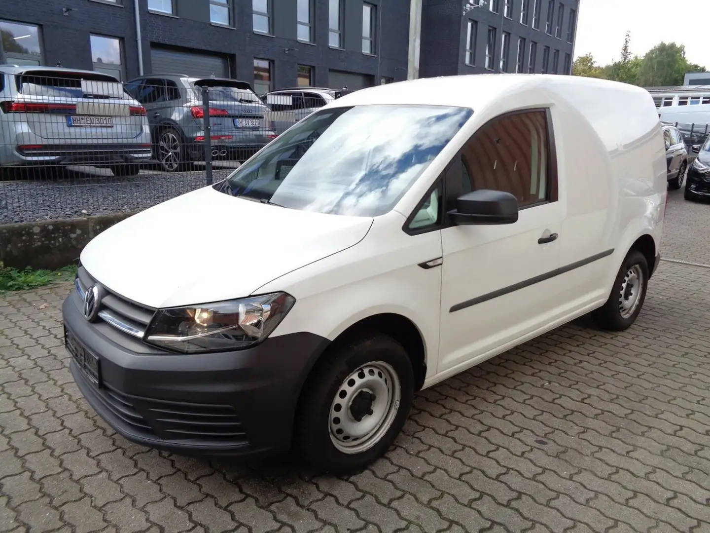 Volkswagen Caddy 2.0 TDI Klima, 1.Hand *Flügeltüren* Weiß - 1