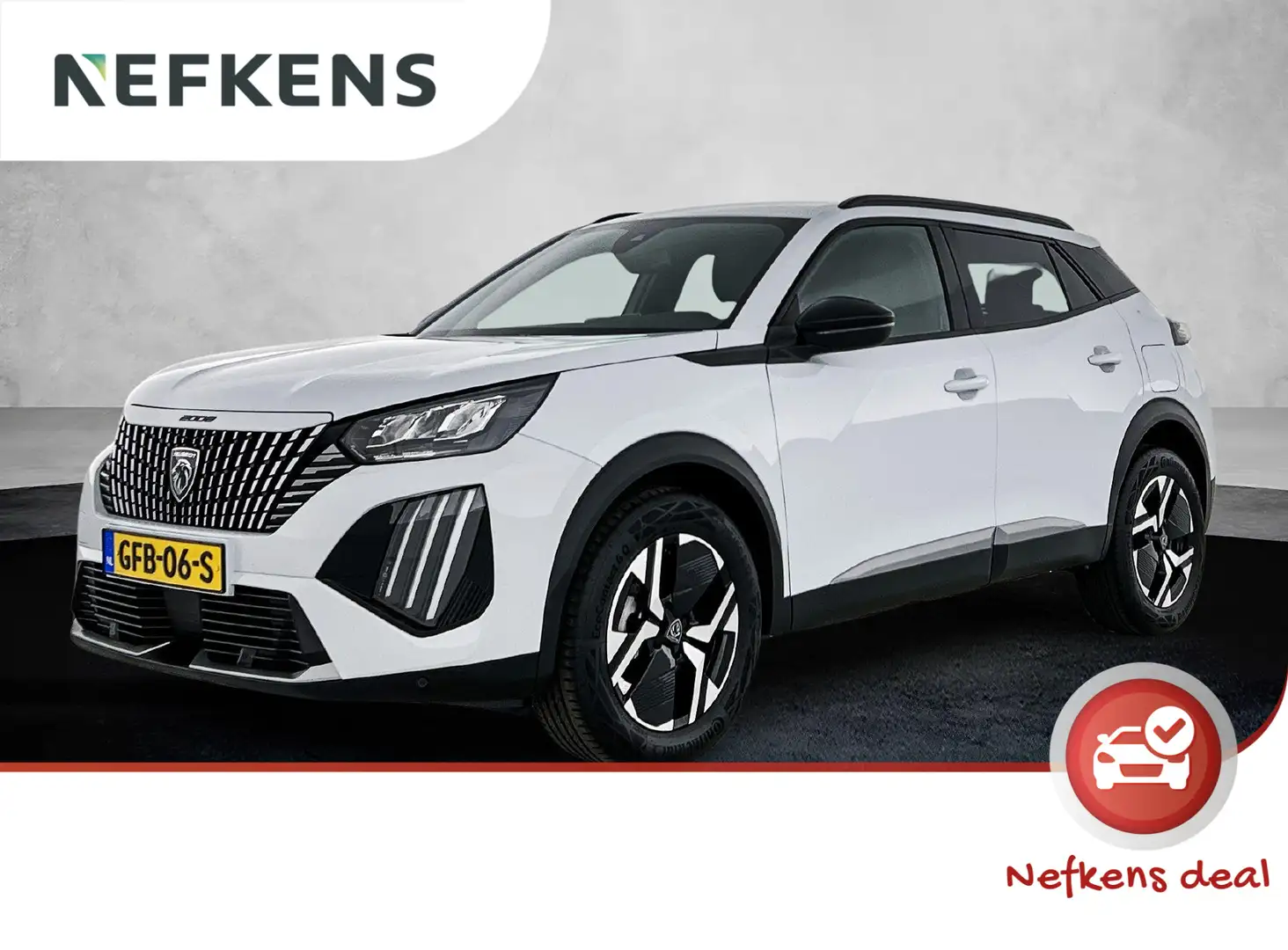 Peugeot 2008 SUV Allure 100pk | Navigatie | Achteruitrijcamera Wit - 1