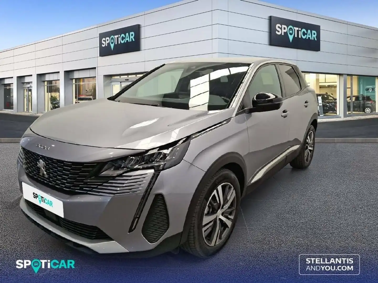 Peugeot 3008 1.2 PureTech S&S Allure 130 Gris - 1