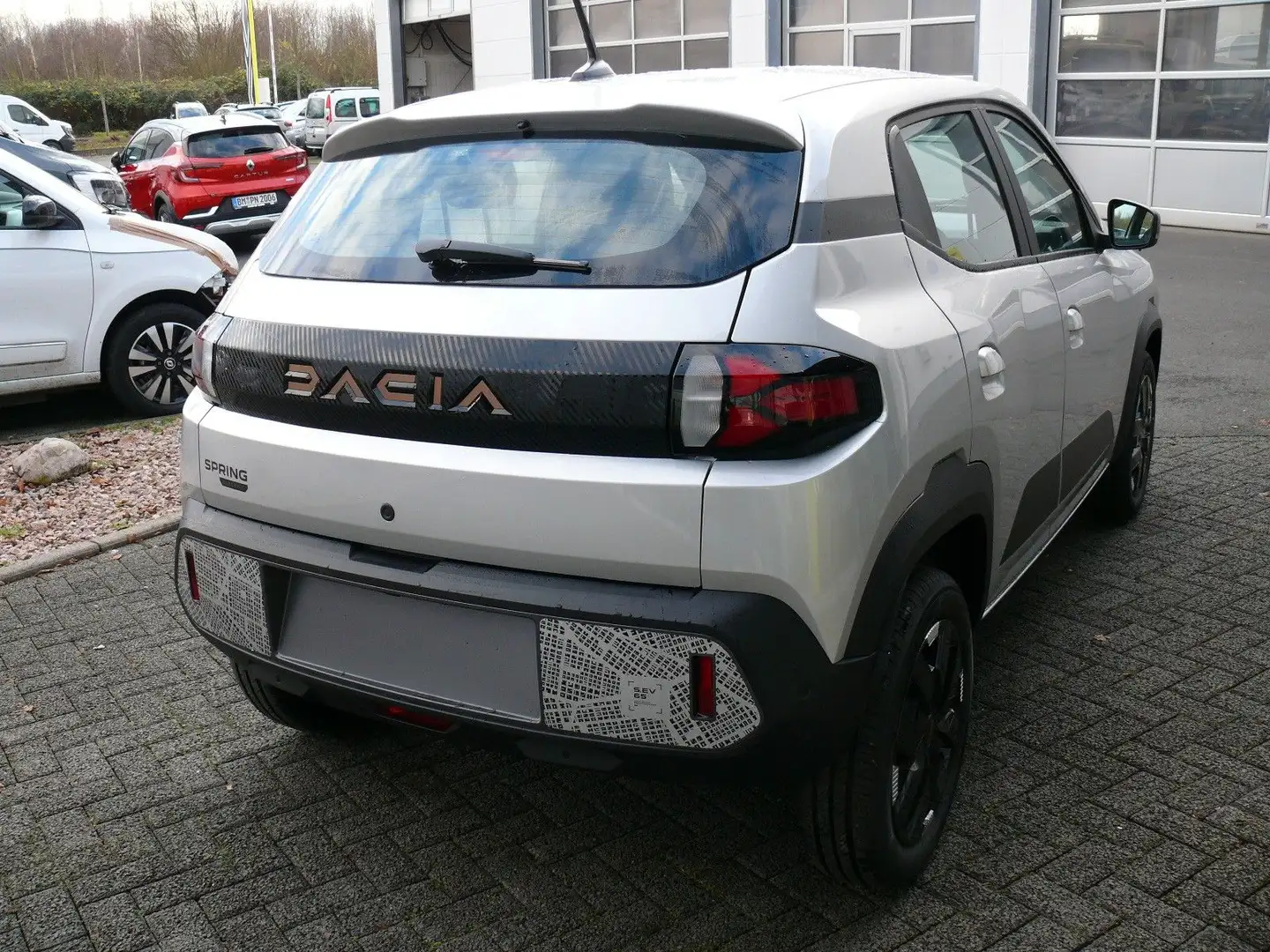 Dacia Spring Electric Extreme 65,Klima,Navi,Kam,CCS, Gris - 2