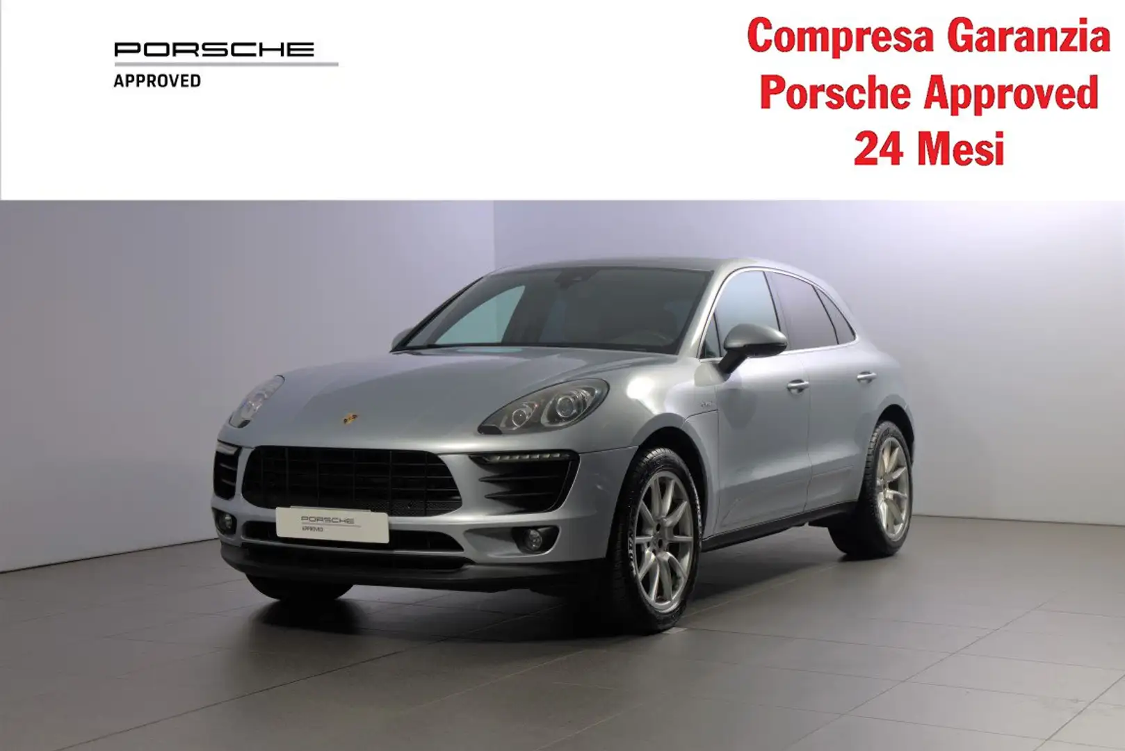 Porsche Macan S Diesel-COMPRESA GARANZIA APPROVED 24 MESI Argento - 1