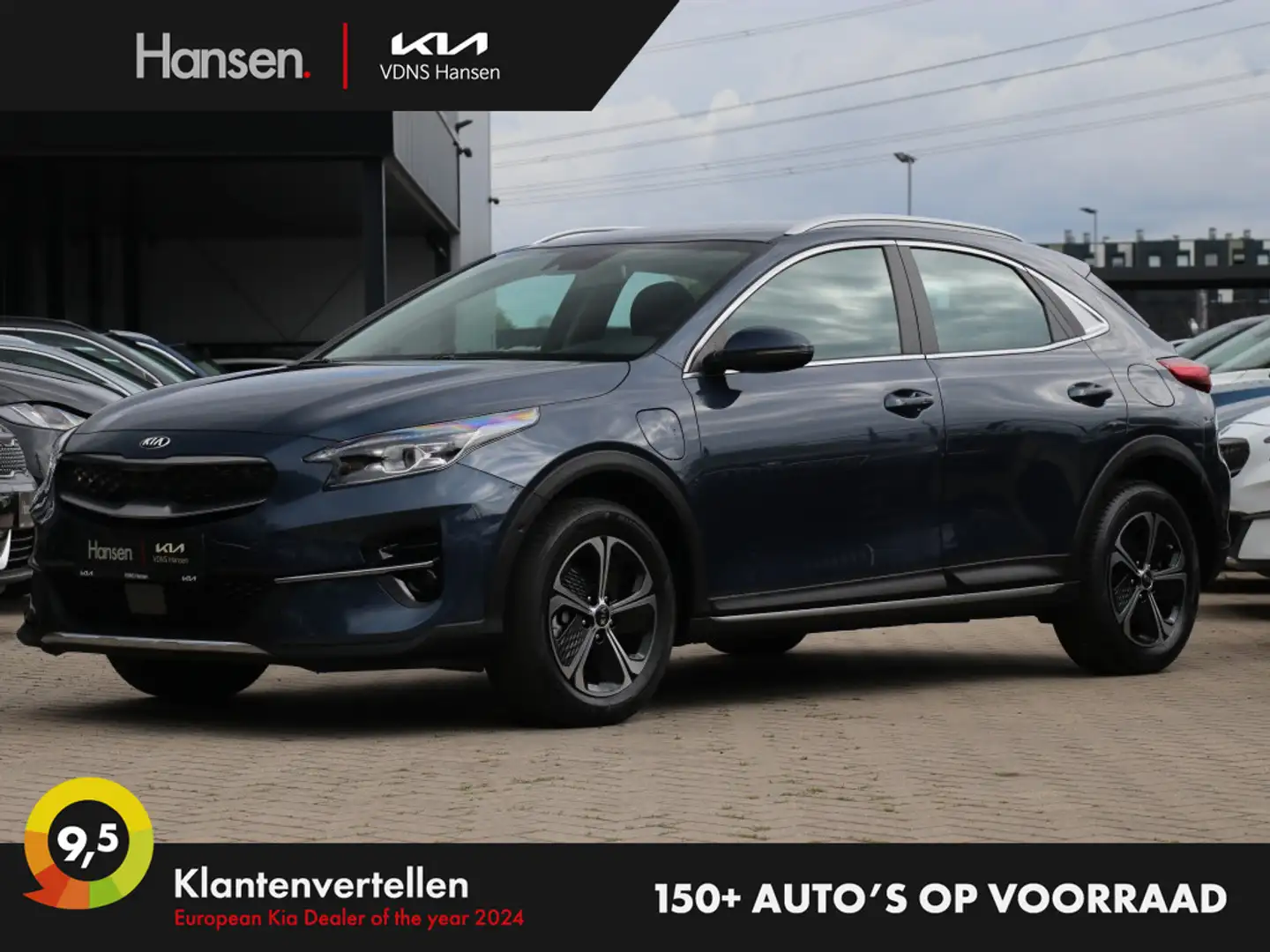 Kia XCeed 1.6 GDi PHEV DynamicLine I Navi I Half-leder I Key Azul - 1