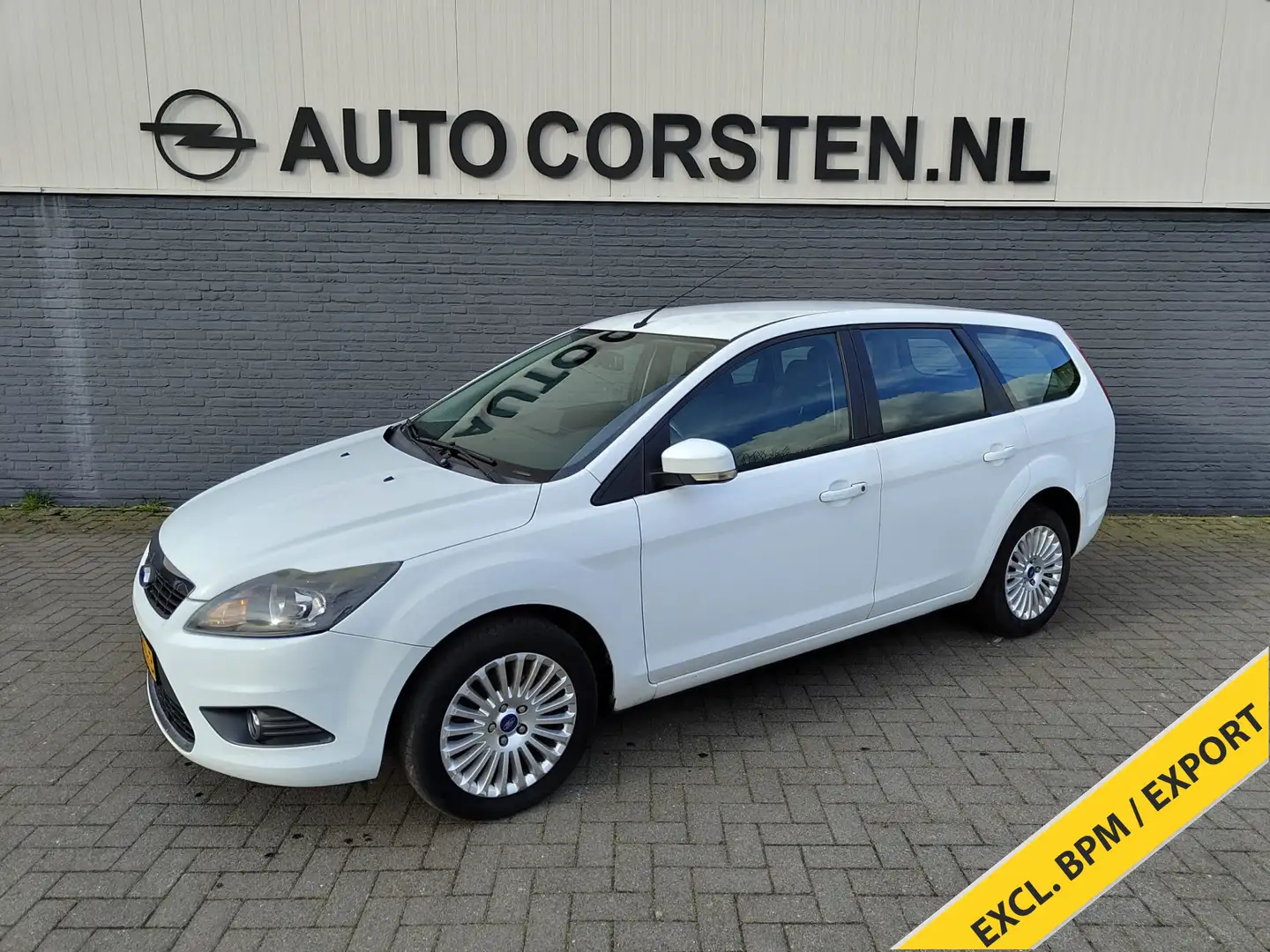 Ford Focus Wagon 1.6 TDCi Limited Navigatie systeem Airco Aud Wit - 1