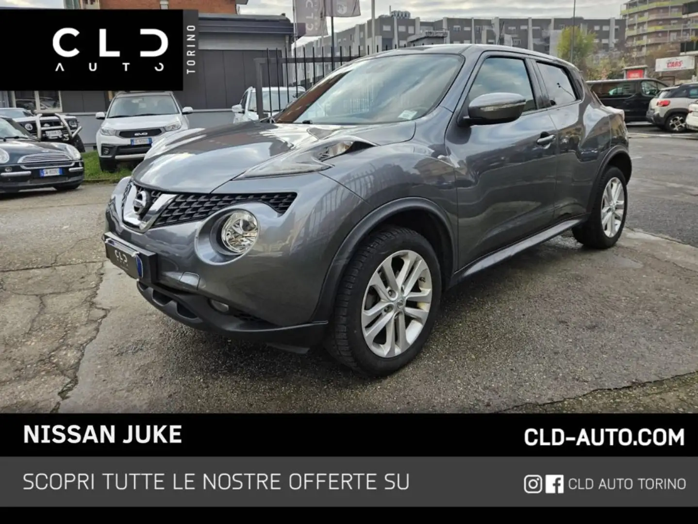 Nissan Juke 1.5 dCi Start&Stop Tekna Grigio - 1