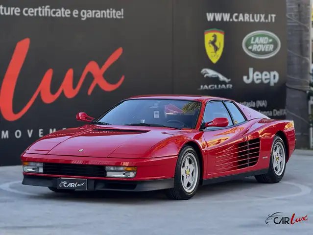 Ferrari Testarossa 5.0 V12 390CV | UNICO PROPRIETARIO | SOLO TAGLIANDI FERRARI | ROSSO CORSA