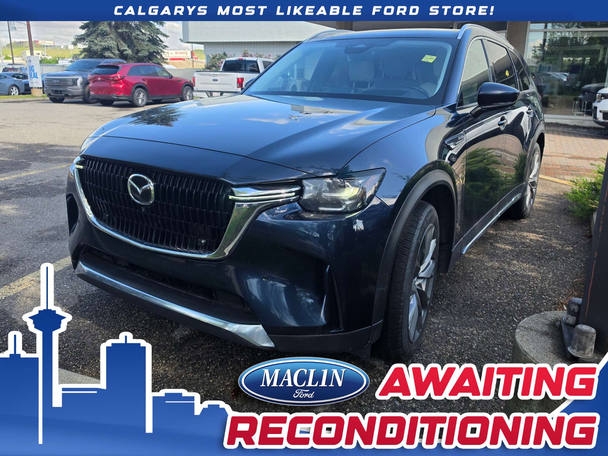 Blue 2024 Mazda CX-90 SUV / Crossover