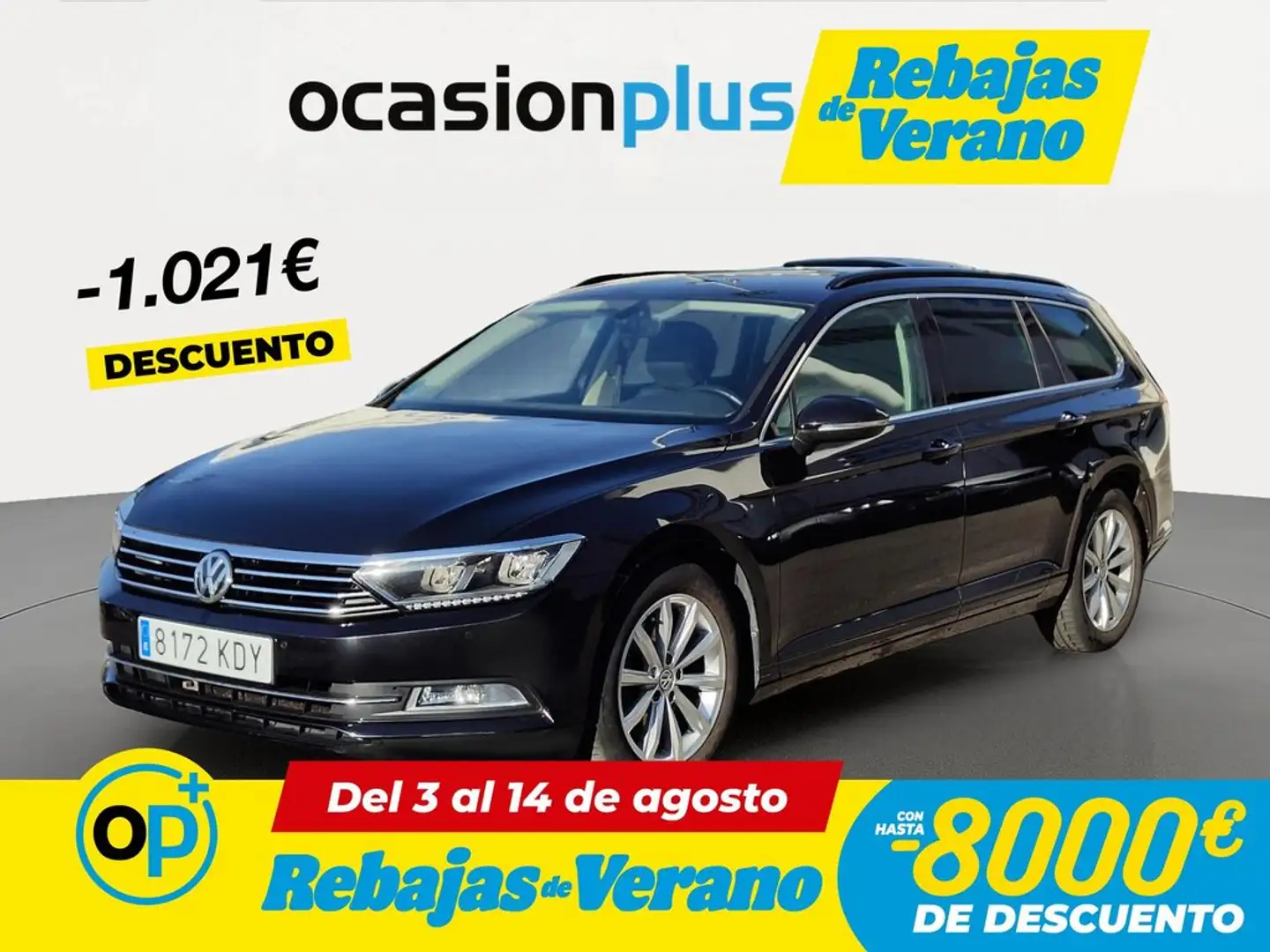 Volkswagen Passat Variant 2.0TDI Advance 110kW Negro - 1