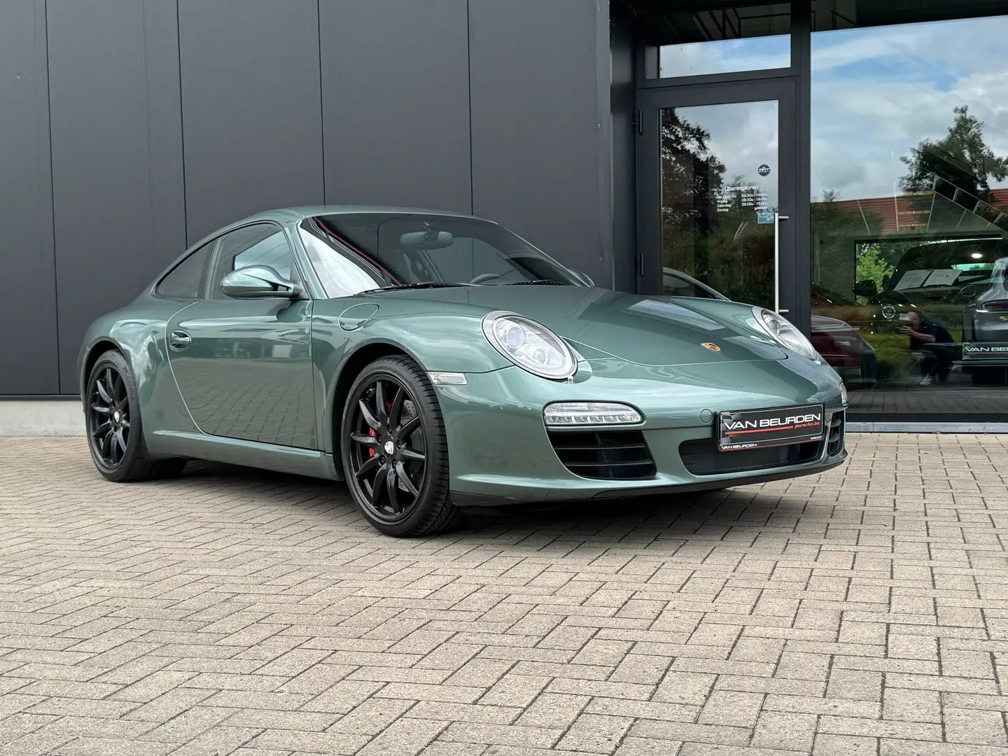 Porsche 997 Carrera 2S Coupé PDK "GTS optiek" Groen - 2