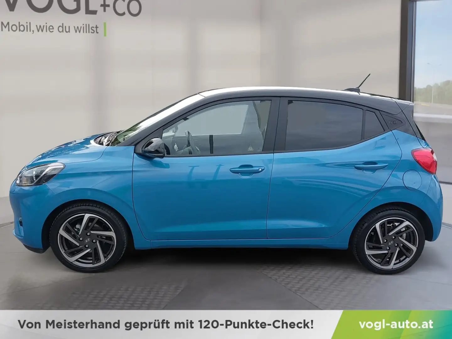 Hyundai i10 1,0 Feel Good Blauw - 2