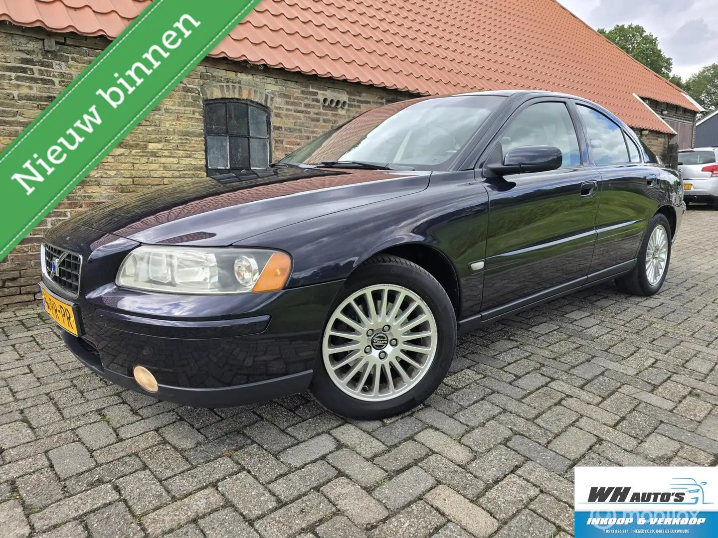 Volvo S60 2.4 Kinetic Automaat! Nieuwe Apk Bleu - 1