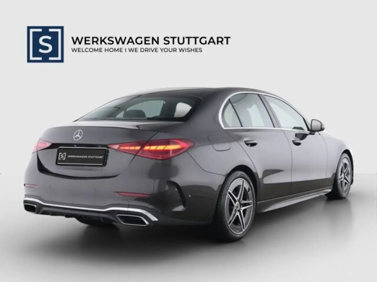 Mercedes-Benz C 300 C 300 d 4M AMG AHK 360° Vorr.-Distronic Memory Grau - 2