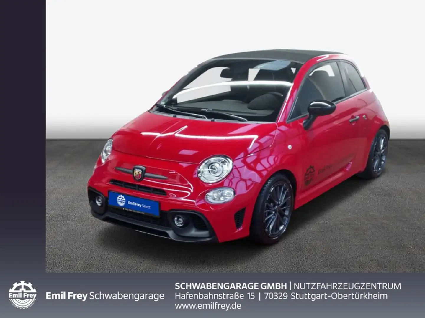 Abarth 695 695 Competitione 180PS Carbon Sabelt Beats Roşu - 1