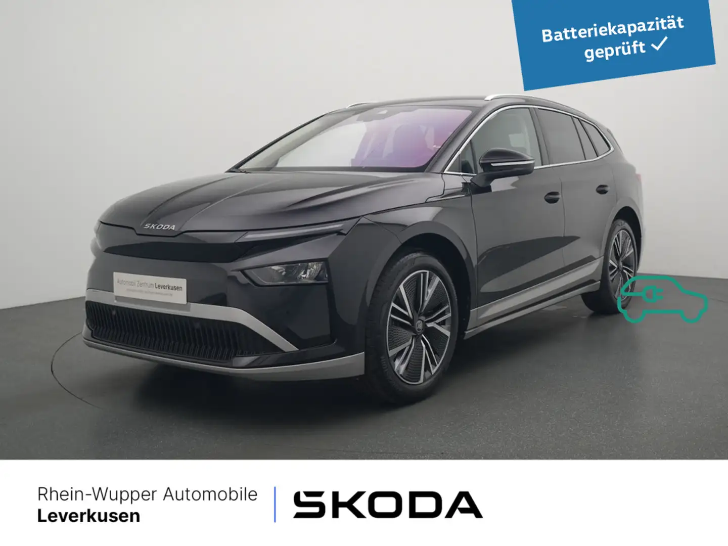 Skoda Enyaq 60 Loft AHK KAM LED ACC NAV VIRT PDC 4x Schwarz - 1