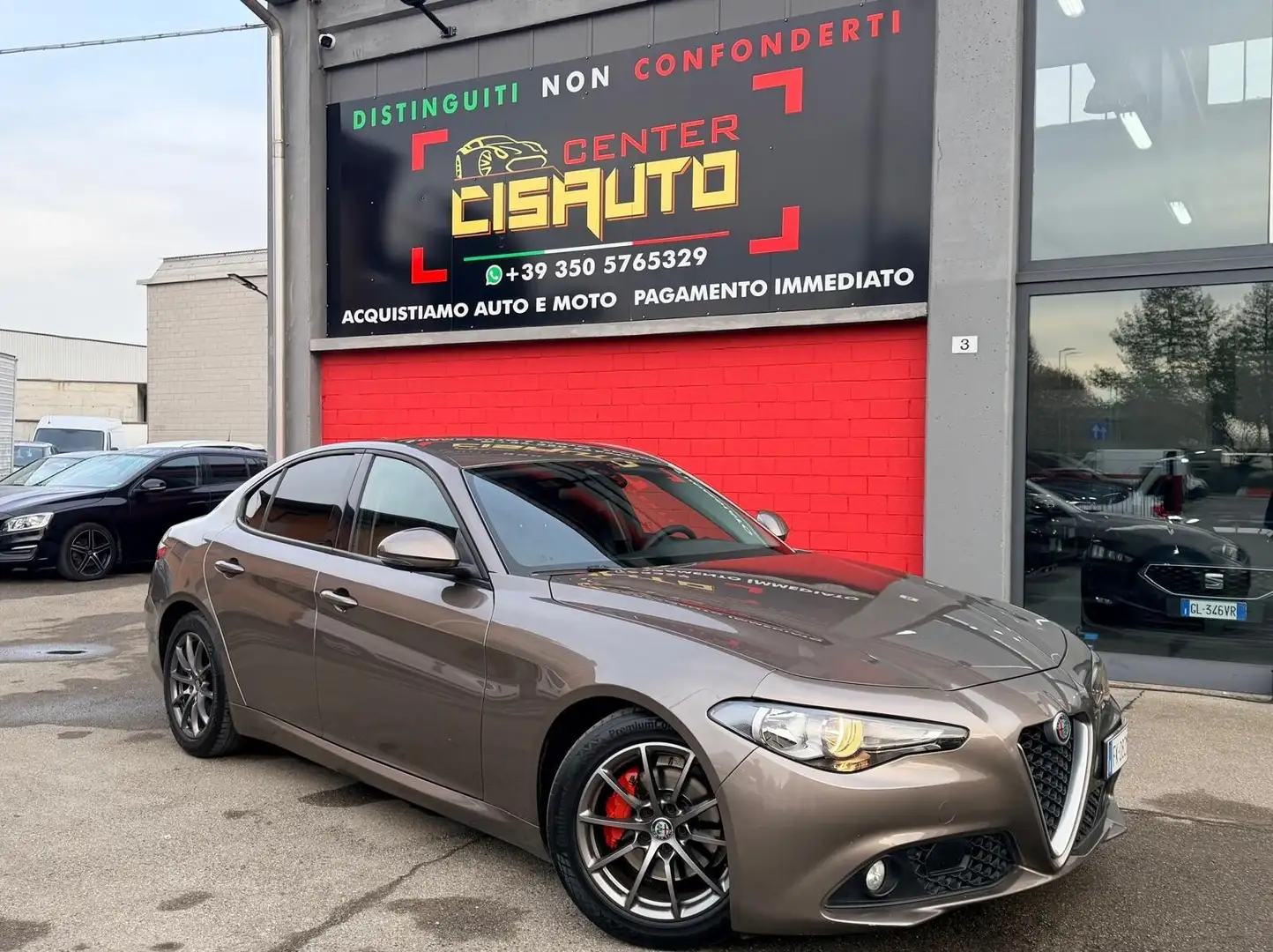 Alfa Romeo Giulia Giulia 2.2 Turbodiesel 150 CV Super Szary - 1