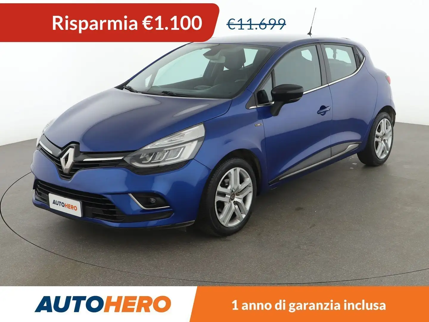 Renault Clio 1.5 dCi Moschino Zen 90 CV Blu/Azzurro - 1