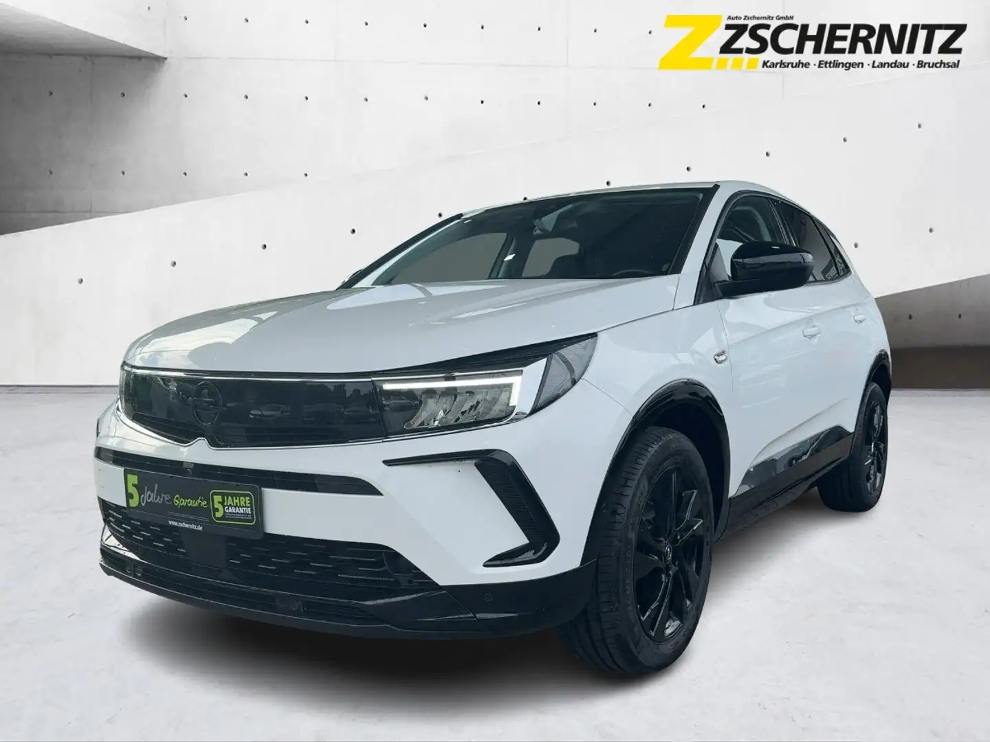 Opel Grandland 1.5 D GS Line PDC*LED*SHZ*360Kam. Weiß - 1