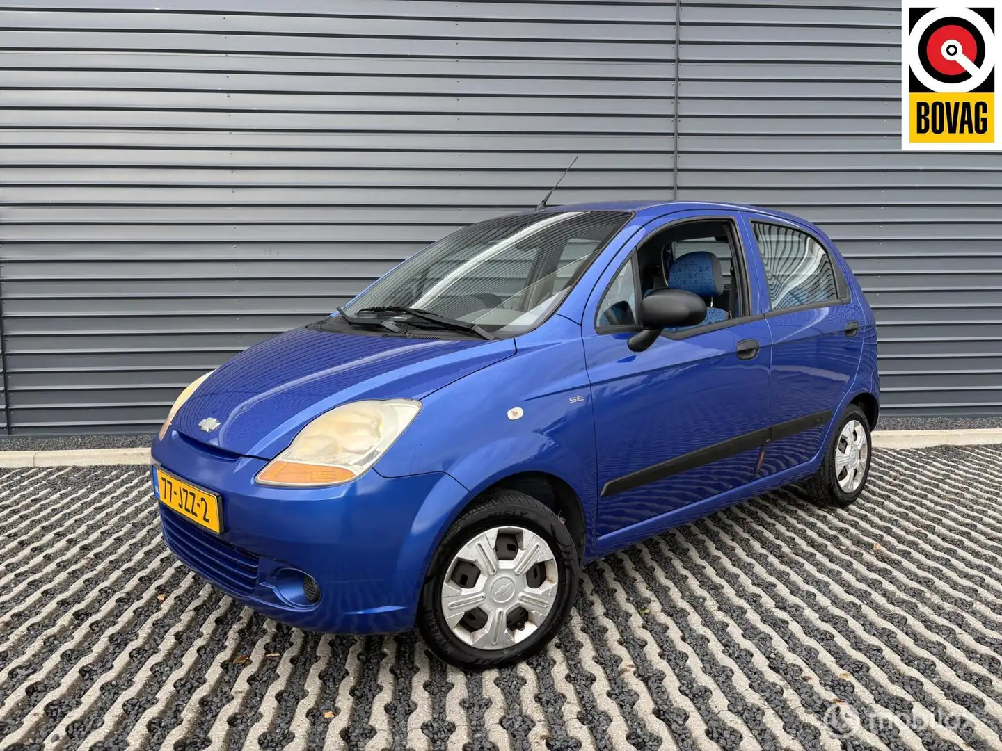 Chevrolet Matiz 0.8 Style 5drs | Airco | Slechts 83.874 km! Bleu - 1