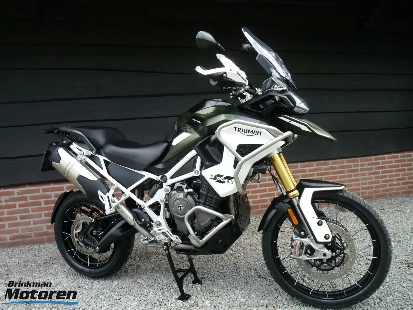 Triumph Tiger 1200 Rally Pro Green - 1