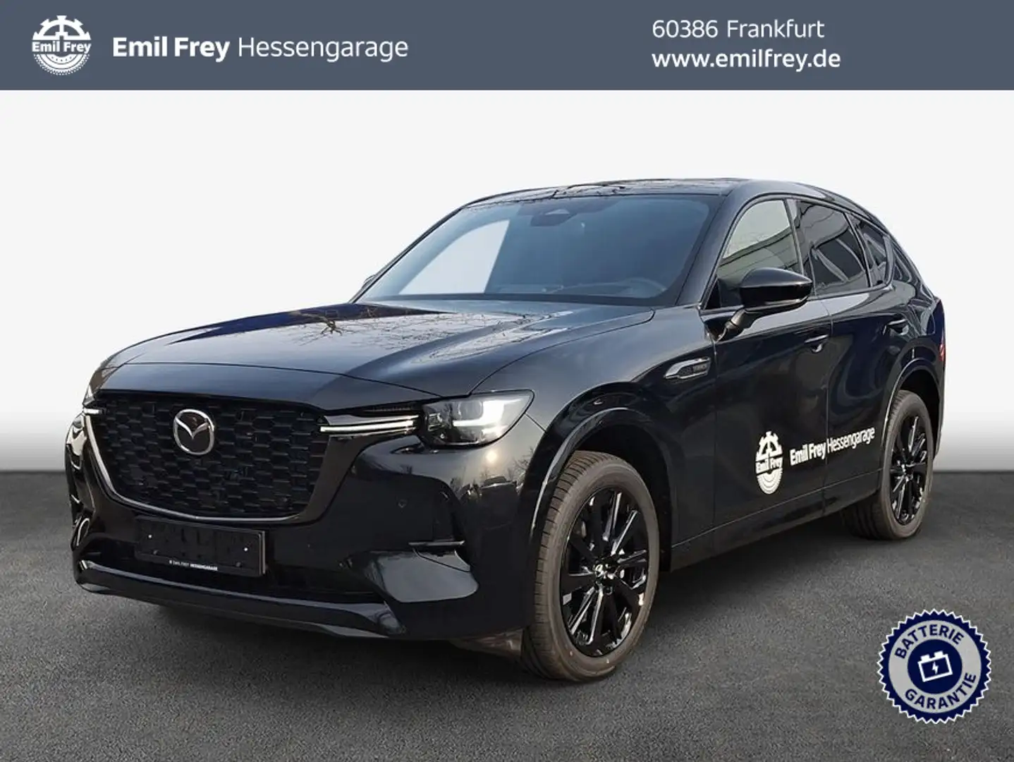 Mazda CX-60 AWD PHEV Aut. HOMURA PLUS Schwarz - 1