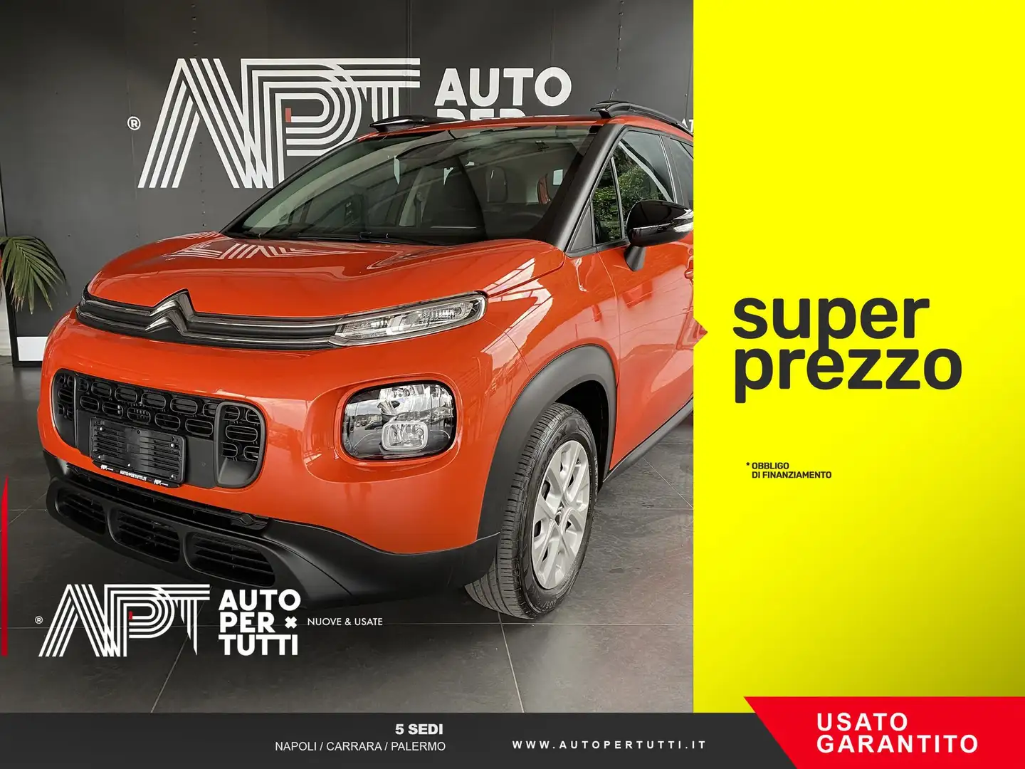 Citroen C3 Aircross C3 Aircross 1.2 puretech Live s&s 110cv Oranje - 1
