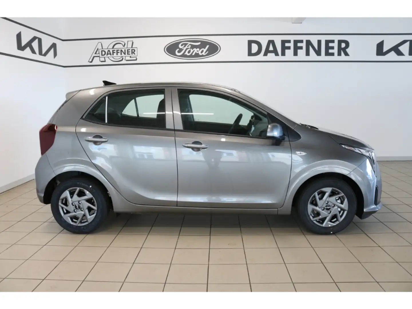 Kia Picanto Vision 1.0 EU6d Klima Kamera SHZ Navi Grau - 2