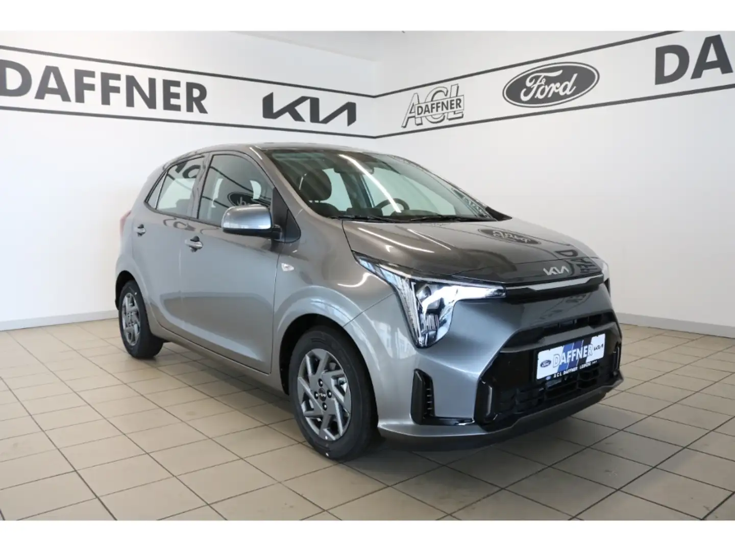 Kia Picanto Vision 1.0 EU6d Klima Kamera SHZ Navi Grau - 1