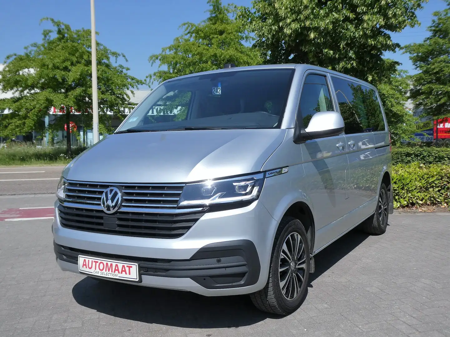 Volkswagen T6.1 Caravelle 2.0tdi DSG 5pl. Lichte Vr.*Euro-6d*Camera,Trekhaak Plateado - 2