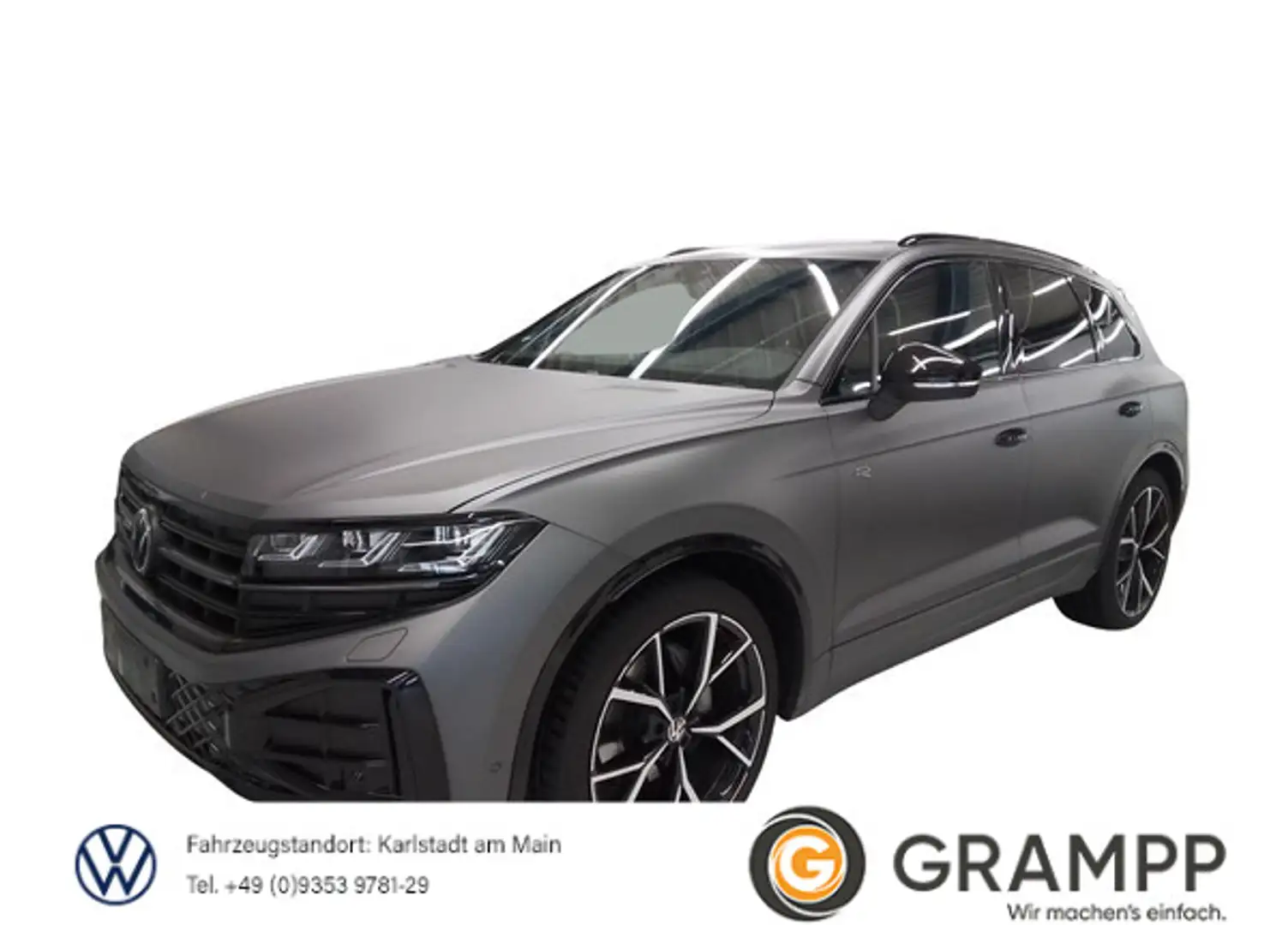 Volkswagen Touareg R-Line 3.0TDI +AHK+KAMERA+LUFT+STANDHZG+ Grau - 1