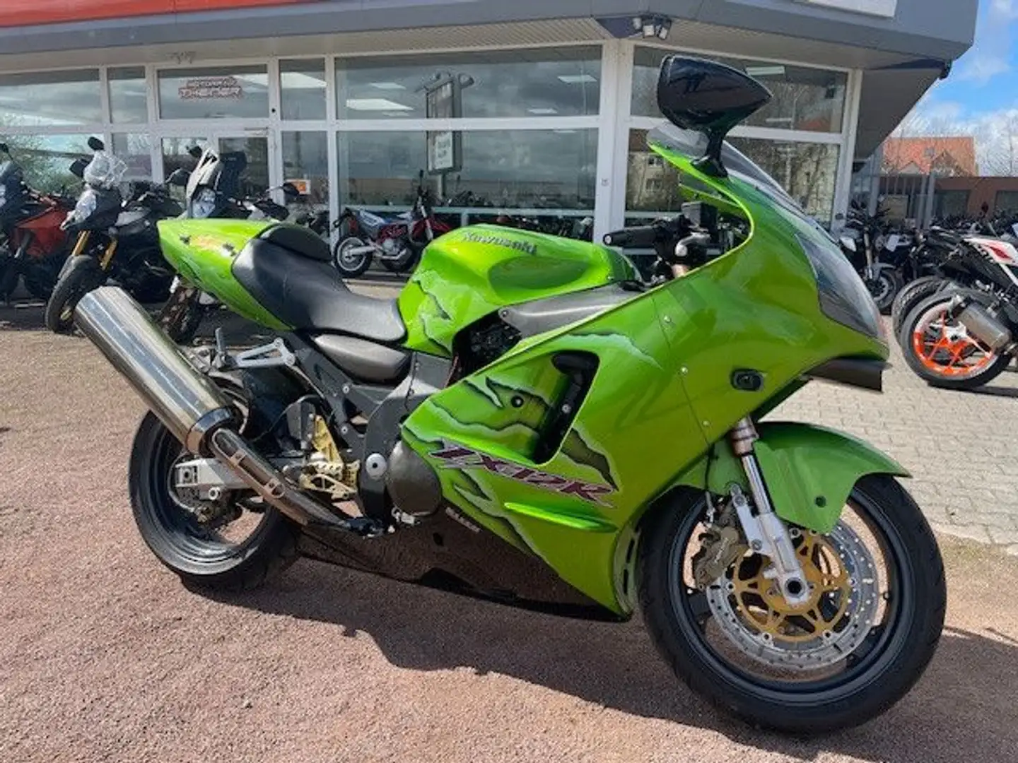 Kawasaki ZX12R Yeşil - 1