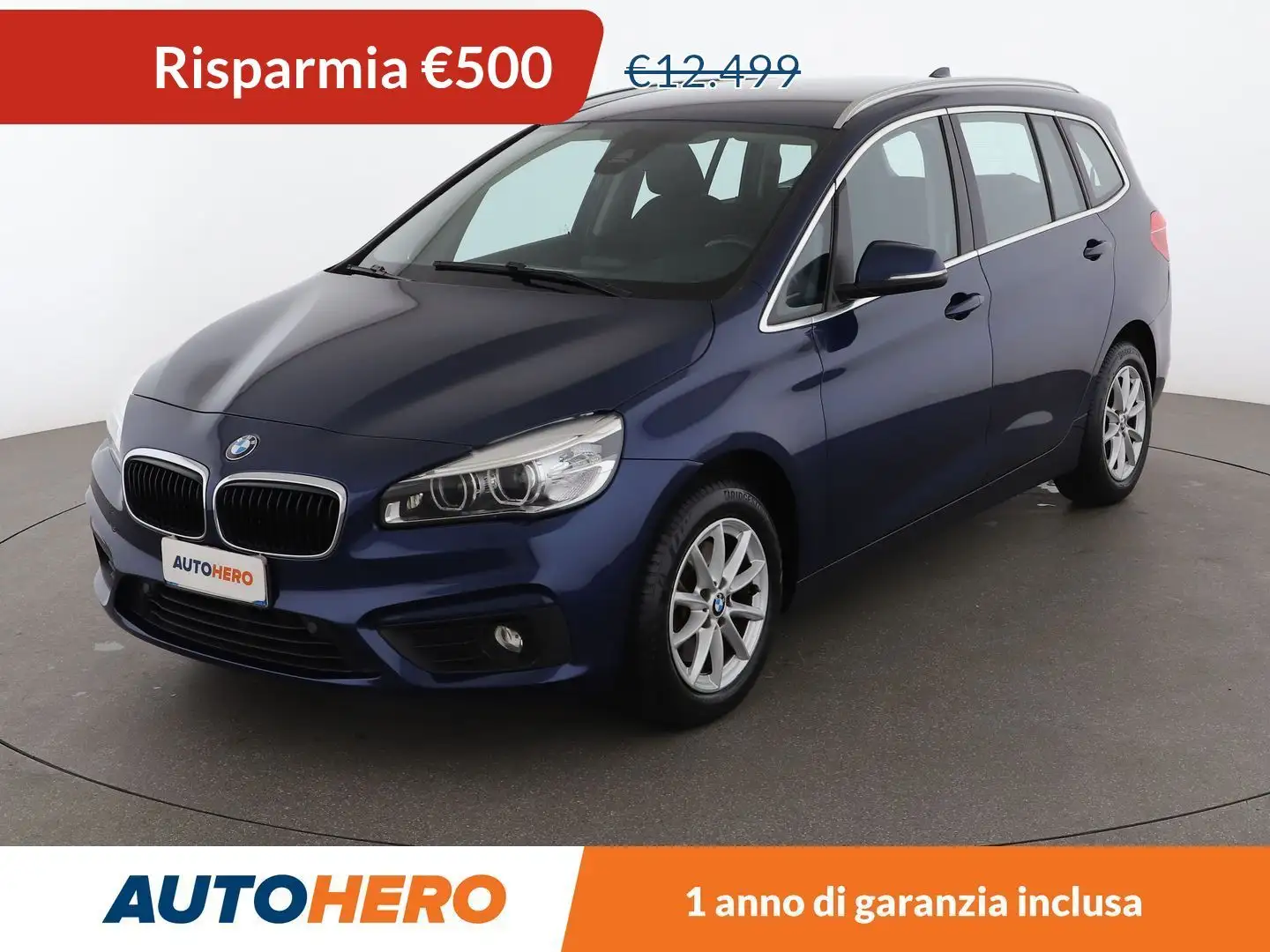BMW 218 218d Gran Tourer Advantage Blue - 1