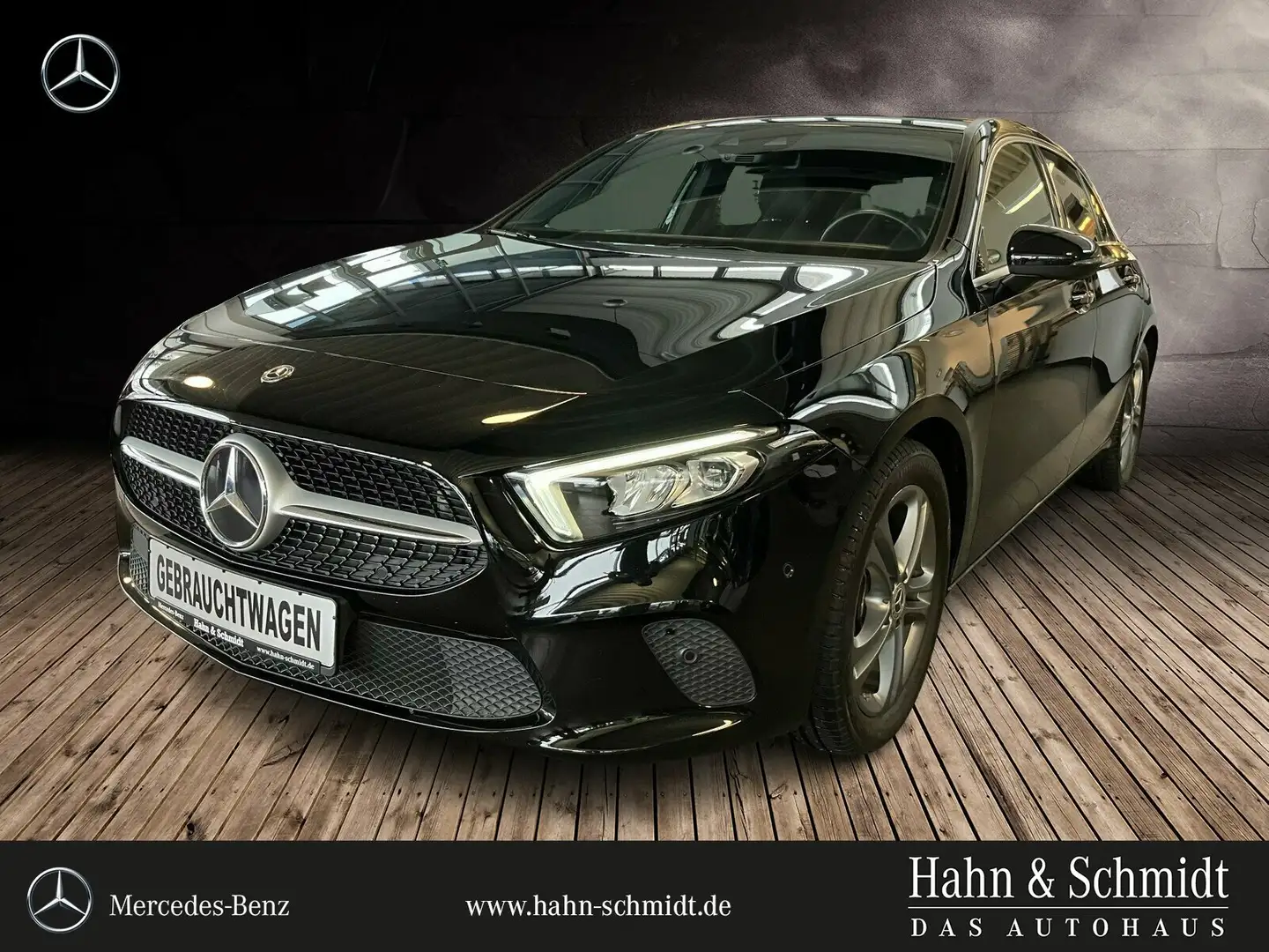 Mercedes-Benz A 200 A 200 Kompaktlimousine Progressive/Navi/Autom. LED Schwarz - 1