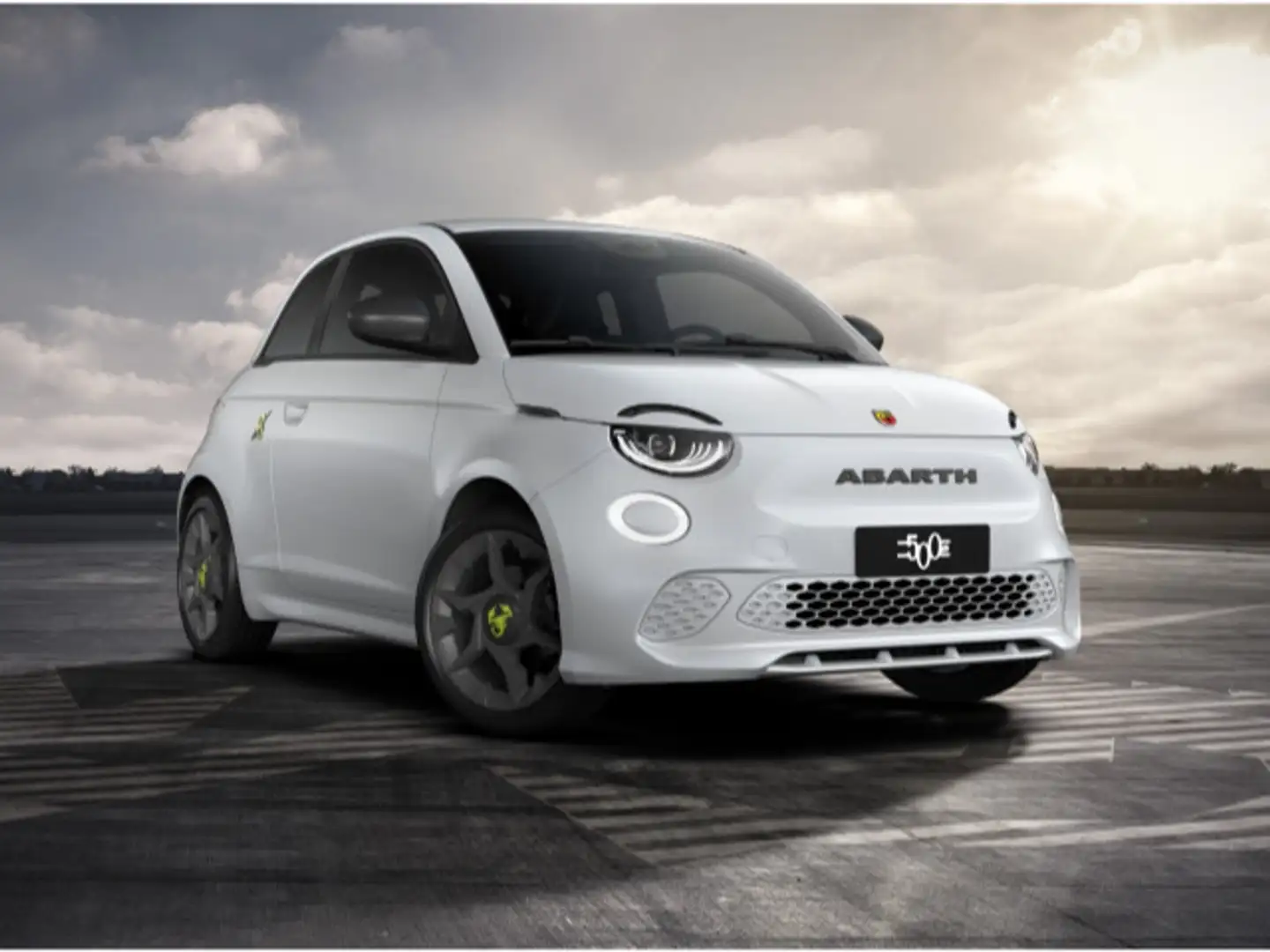 Abarth 500 e *limitierte Stückzahl* *Kamera*NAVI*LED* Bílá - 2