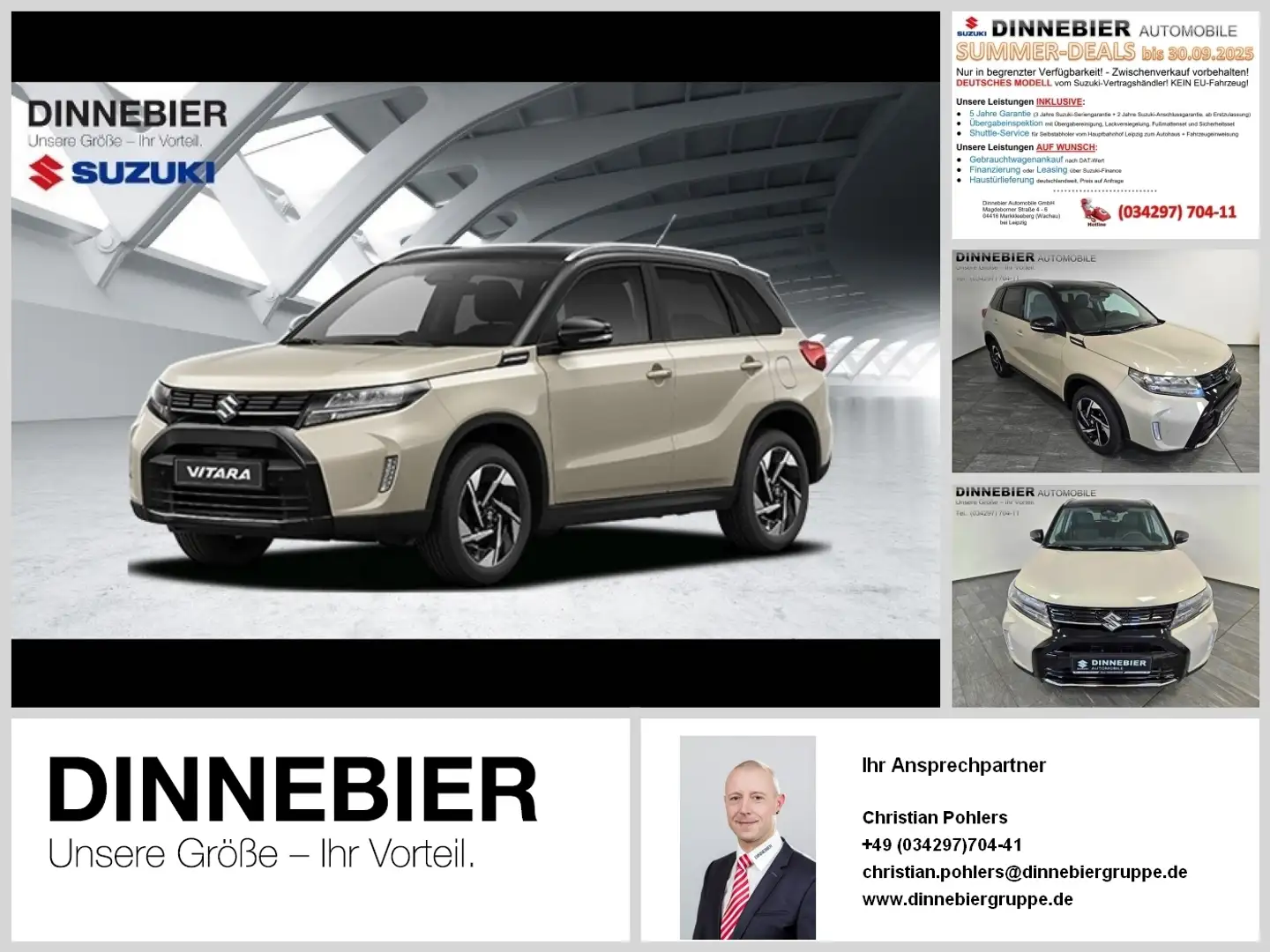 Suzuki Vitara Comfort+ (MT)  *5 Jahre Garantie* Noir - 1
