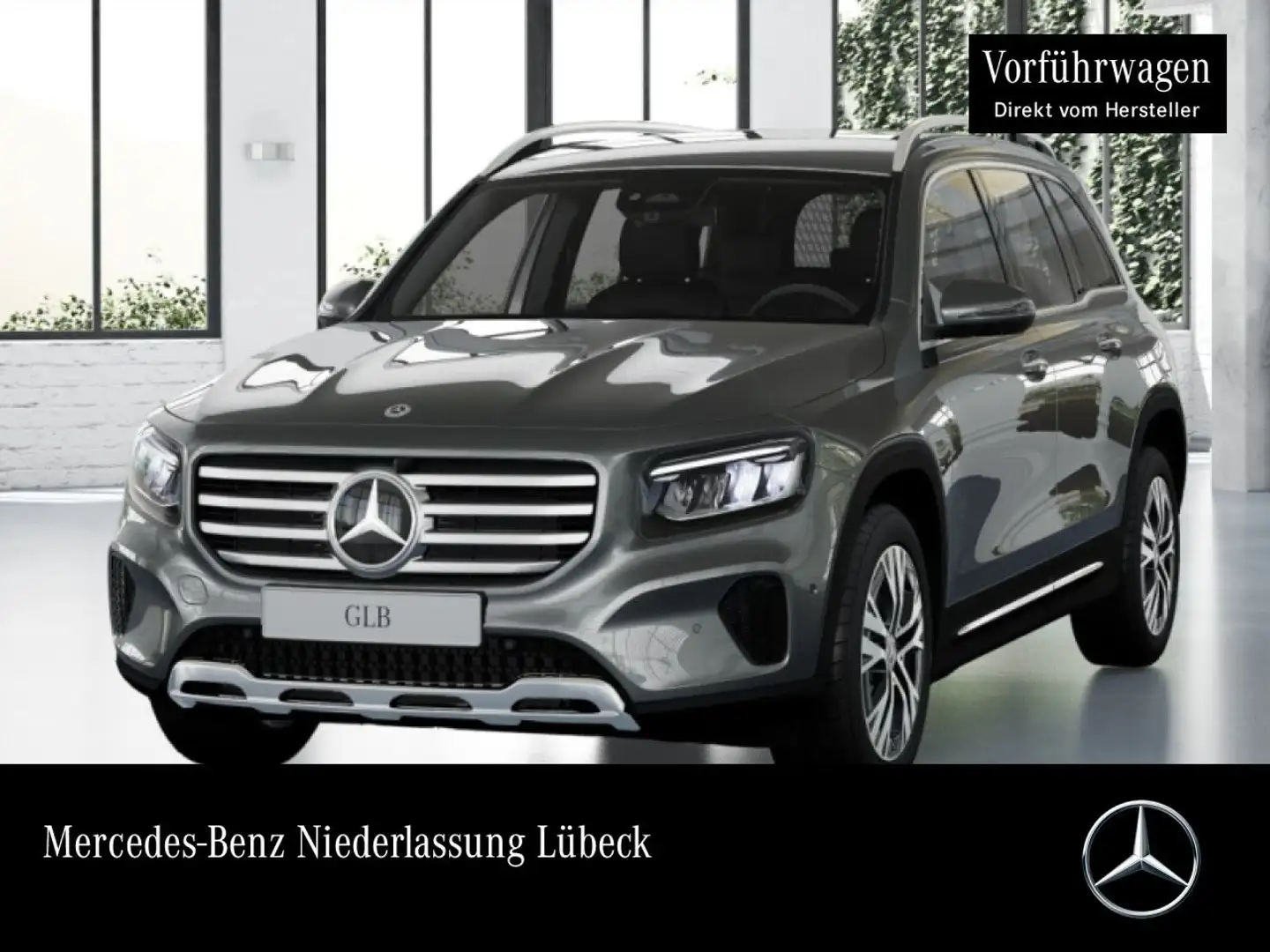 Mercedes-Benz GLB 200 PROGRESSIVE+360°+AHK+LED+TOTW+KEYLESS+7G Grau - 1