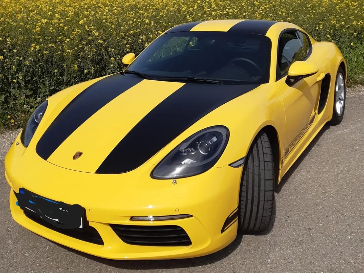 Porsche 718 718 Cayman Galben - 1