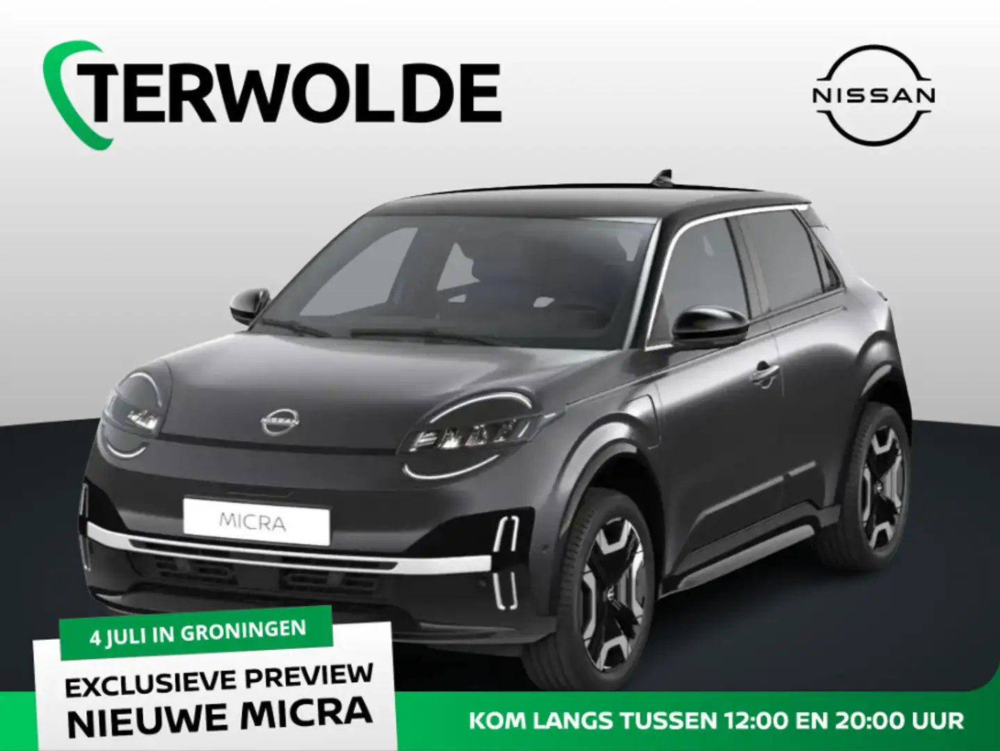 Nissan Micra Launch Edition Engage 40 KWH! Nu te Pre-orderen bi Gri - 1